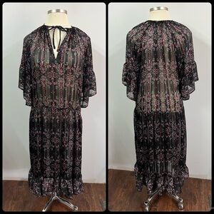 Sabina Musayev Eliza Sheer Maxi Dress